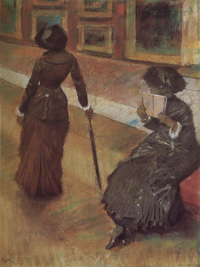 Edgar Degas Mis Cessate in Louvre